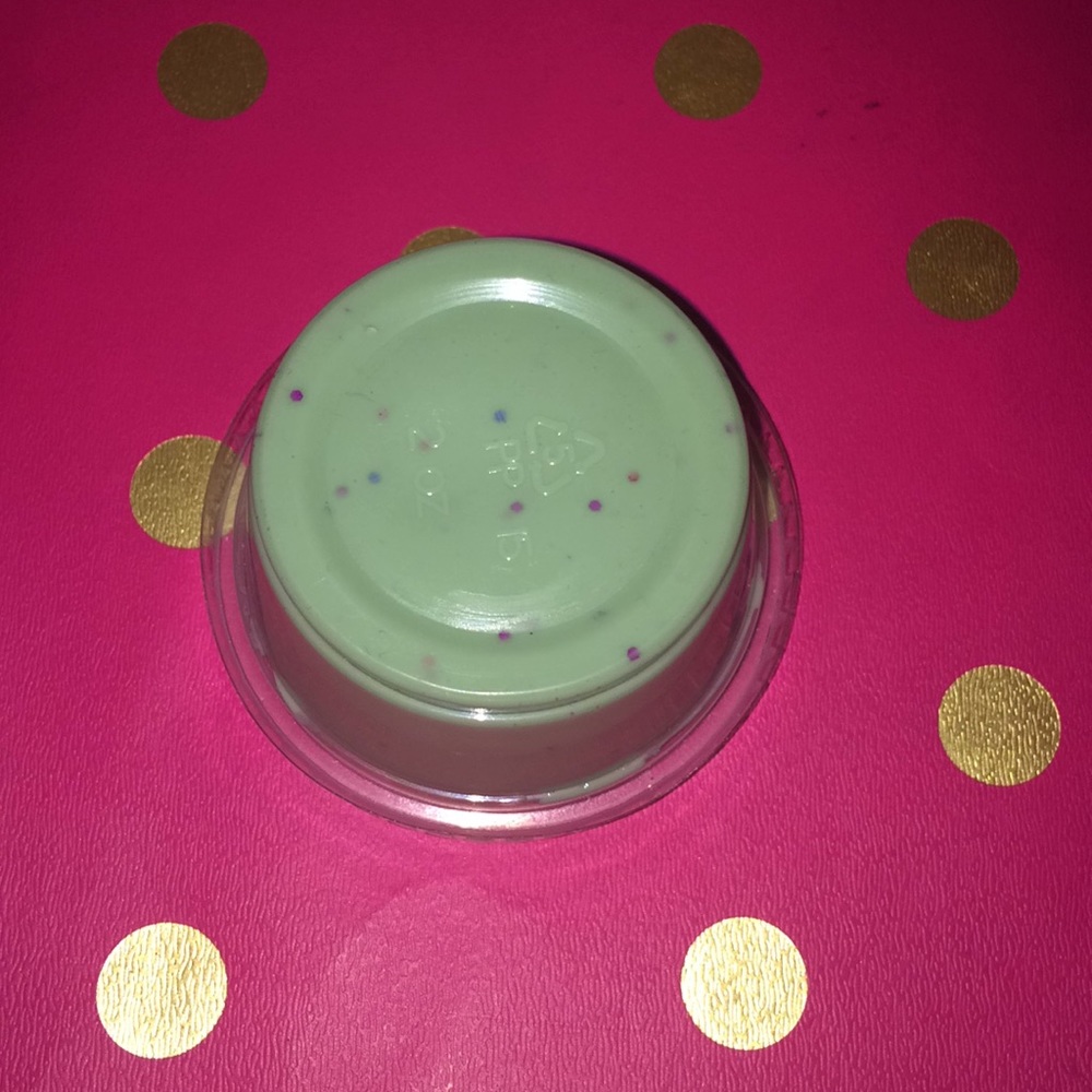 Regular slime with pink glitter